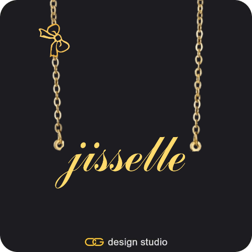 The Essential Name Necklace: Charm