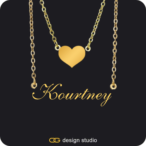 The Essential Name Necklace: Double Layer