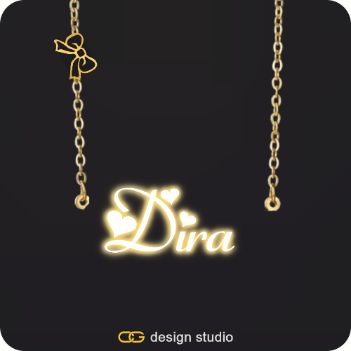 The Essential Name Necklace: Sparkling Charm