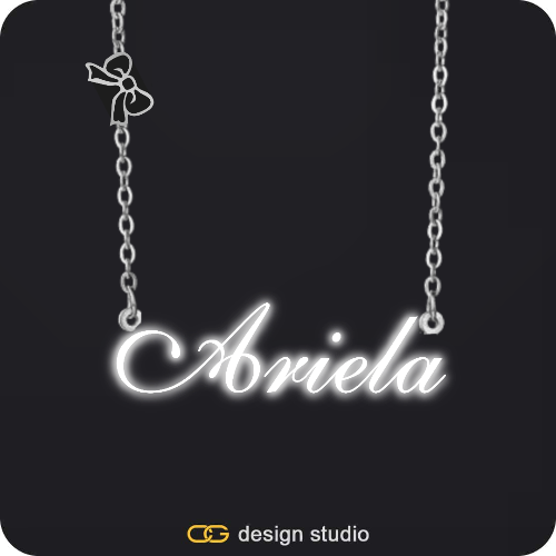 The Essential Name Necklace: Sparkling Charm