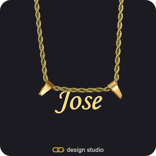 The Mens Essential Name Necklace