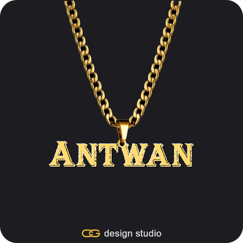 The Mens Essential Name Necklace