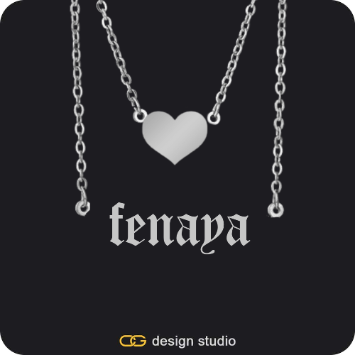 The Essential Name Necklace: Double Layer