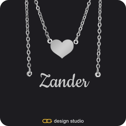 The Essential Name Necklace: Double Layer