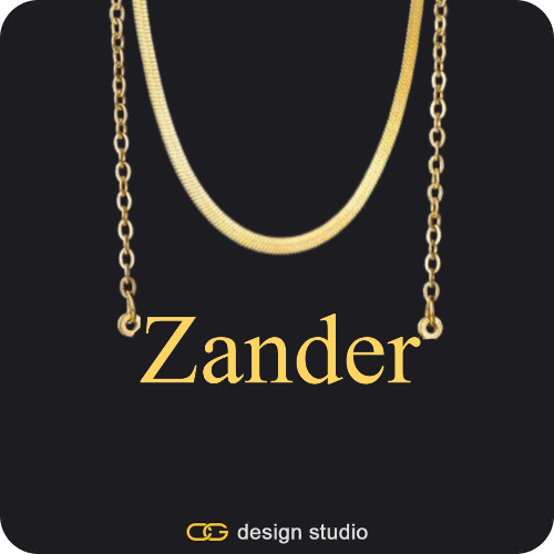 The Essential Name Necklace: Double Layer