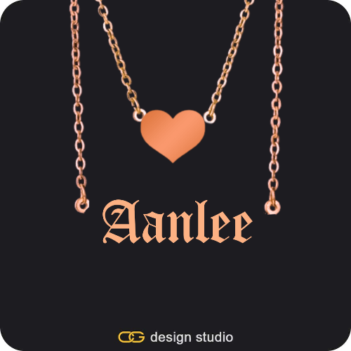 The Essential Name Necklace: Double Layer