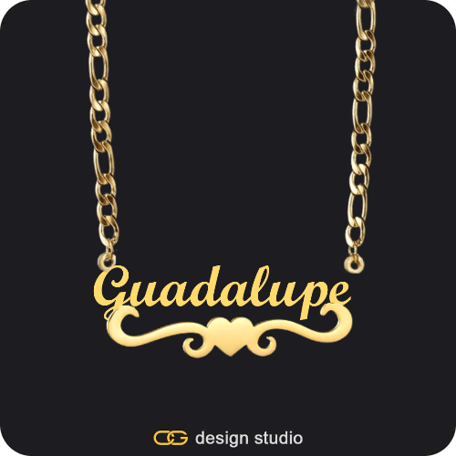 The Essential Name Necklace: Underline