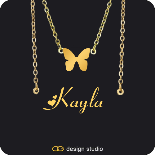 The Essential Name Necklace: Double Layer