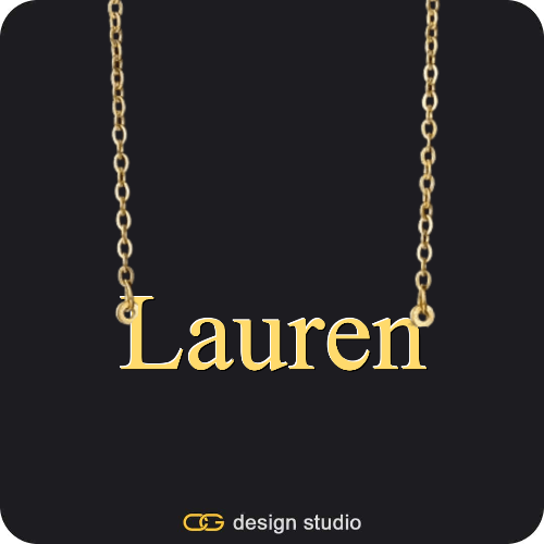 The Essential Name Necklace