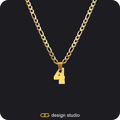 The Mens Essential Name Necklace