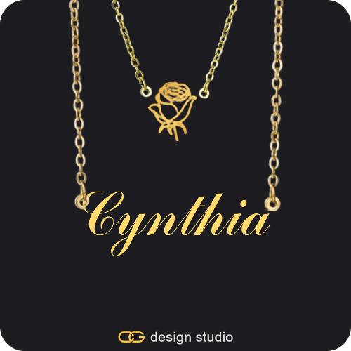 The Essential Name Necklace: Charm