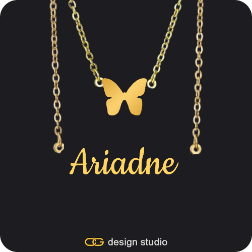 The Essential Name Necklace: Double Layer