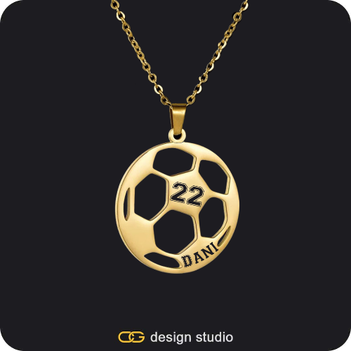 The Playmaker Name Necklace