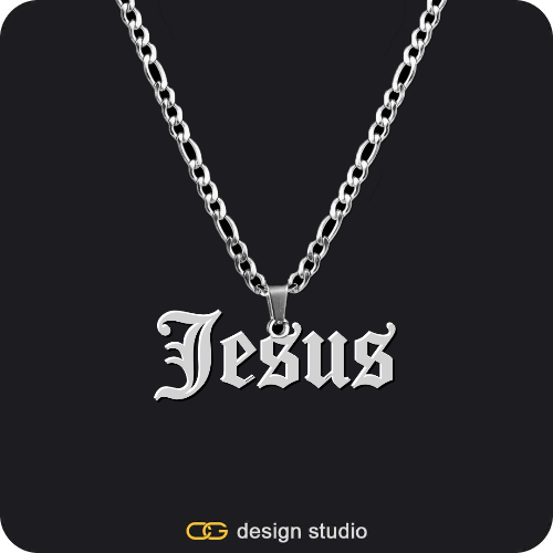The Mens Essential Name Necklace