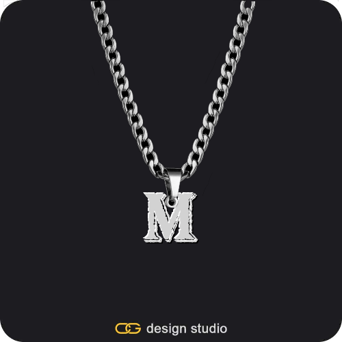 The Mens Essential Name Necklace