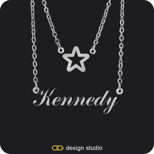 The Essential Name Necklace: Double Layer