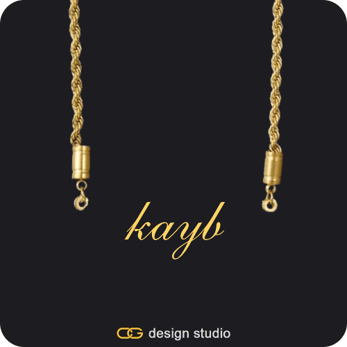 The Essential Name Necklace: Rope Chain