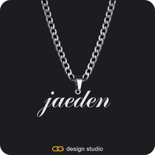 The Essential Name Necklace: Looped