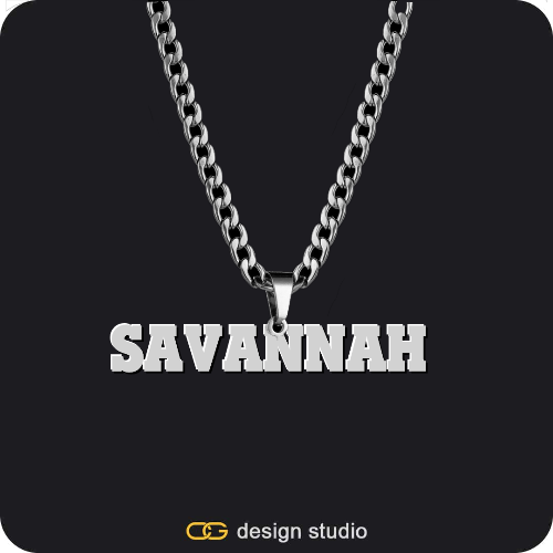 The Mens Essential Name Necklace