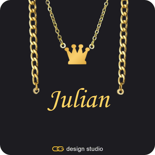 The Essential Name Necklace: Cuban chain