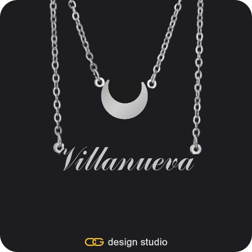 The Essential Name Necklace: Double Layer