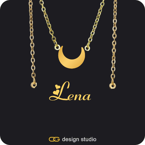 The Essential Name Necklace: Double Layer