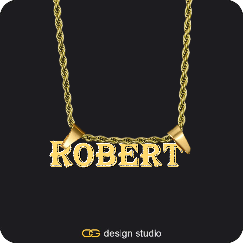 The Mens Essential Name Necklace