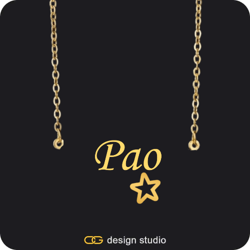 The Essential Name Necklace: Charm