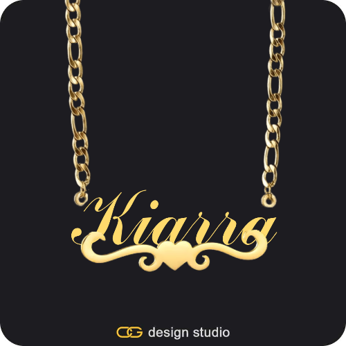 The Essential Name Necklace: Underline