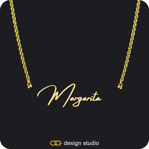 The Premier Script Name Necklace