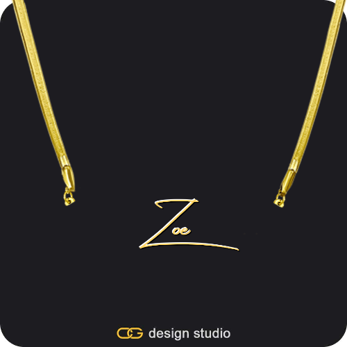 The Premier Script Name Necklace