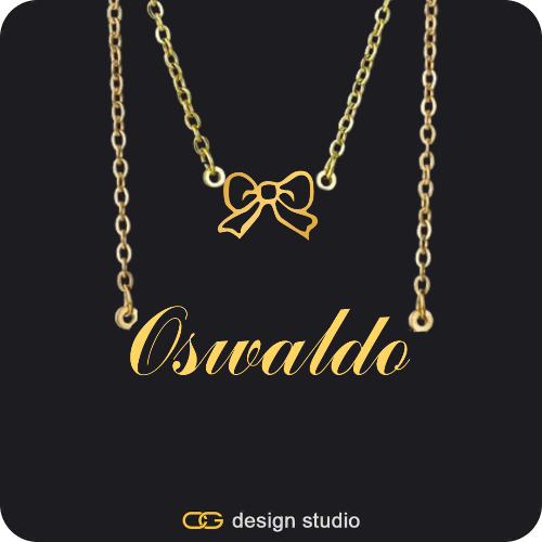 The Essential Name Necklace: Double Layer