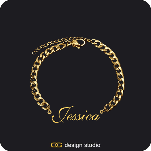 The Essential Name Bracelet: Cuban
