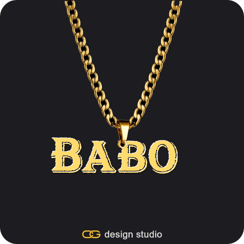 The Mens Essential Name Necklace