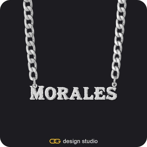 The Mens Essential Name Necklace