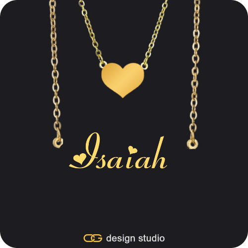 The Essential Name Necklace: Charm