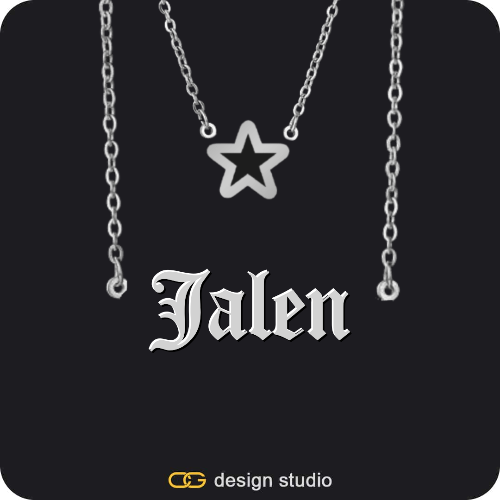 The Essential Name Necklace: Charm