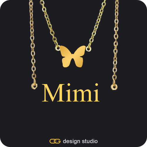 The Essential Name Necklace: Double Layer