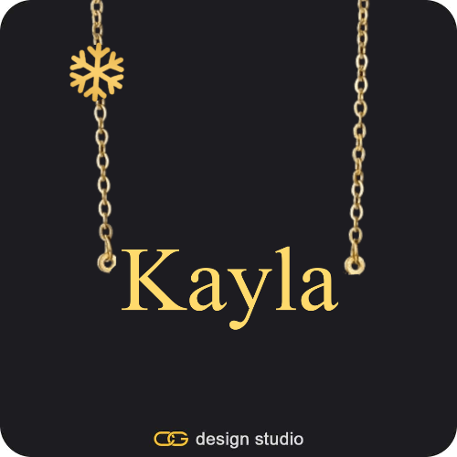 The Essential Name Necklace: Charm