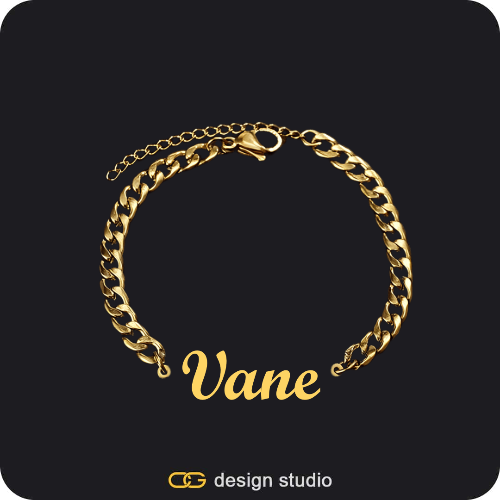 The Essential Name Bracelet: Cuban