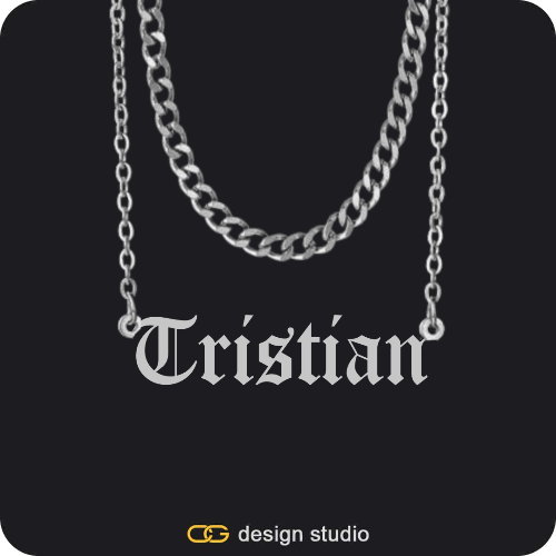 The Essential Name Necklace: Double Layer