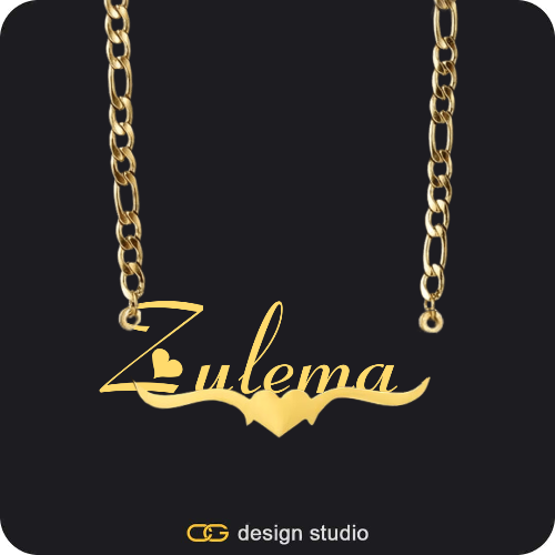 The Essential Name Necklace: Underline