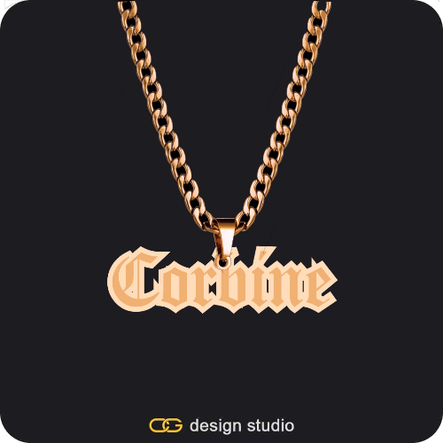 The Spotlight Double Plated Name Necklace