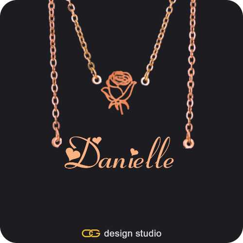 The Essential Name Necklace: Double Layer