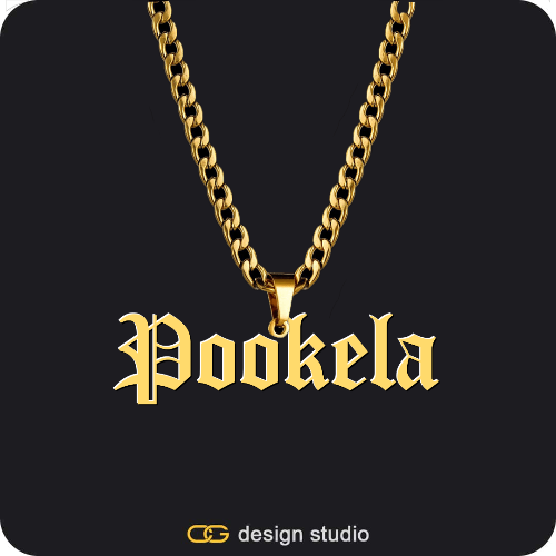 The Mens Essential Name Necklace