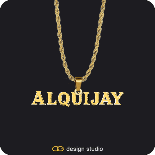 The Mens Essential Name Necklace
