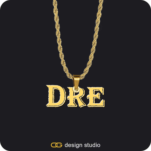 The Mens Essential Name Necklace