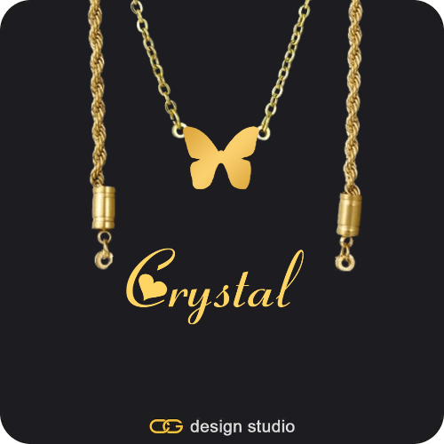 The Essential Name Necklace: Rope Chain
