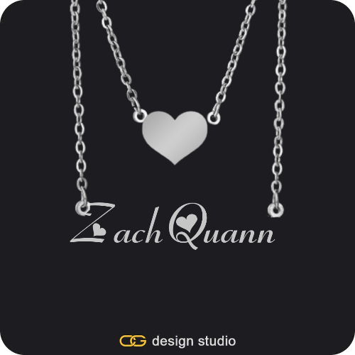 The Essential Name Necklace: Double Layer