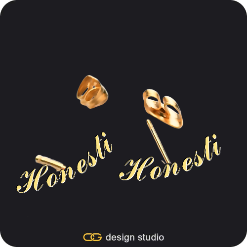 The Essential Stud Name Earrings